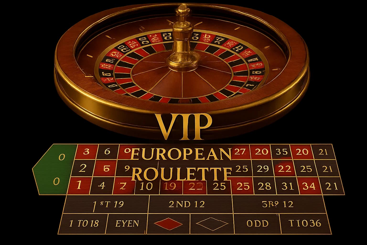 VIP European Roulette RNG thumbnail
